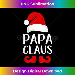 mens papa claus funny grandpa santa claus red christmas hat - bespoke sublimation digital file - crafted for sublimation excellence