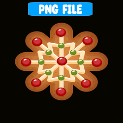 Christmas Decorations Flower PNG