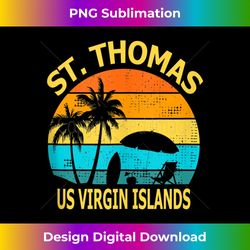 Travel St. Thomas US Virgin Islands Vacation Souvenir Tank Top - Sleek Sublimation PNG Download - Immerse in Creativity with Every Design