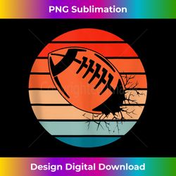 retro player - footballer vintage american football tank top - futuristic png sublimation file - reimagine your sublimation pieces