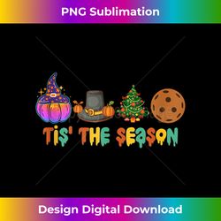 tis the season pumpkin xmas fall thanksgiving pickleball tank top - edgy sublimation digital file - pioneer new aesthetic frontiers
