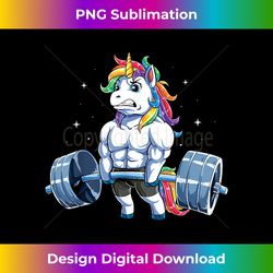 Unicorn Weightlifting T shirt Deadlift Fitness Gym Women Tee - Innovative PNG Sublimation Design - Infuse Everyday with a Celebratory Spirit
