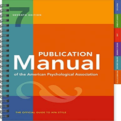 Publication Manual of the American Psychological Association 7th Edition Test Bank