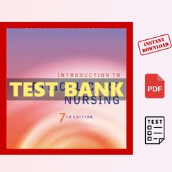 Introduction to Critical Care Nursing 7th edition Test Bank by Sole, Klein