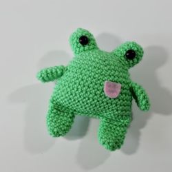 the frog crochet pattern, digital file pdf, digital pattern pdf, crochet pattern