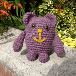 adventure bear crochet pattern, digital file pdf, digital pattern pdf, crochet pattern