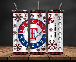 Texas Rangers Png,Christmas MLB Tumbler Png , MLB Christmas Tumbler Wrap 10