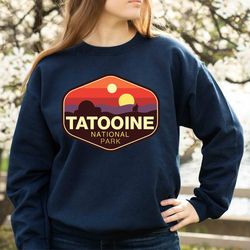 Star Wars SweatShirt ,Tatooine Sunset T-Shirt , Men's & Women's Shirt , Star Wars Shirt , Tatooine T-Shirt , Unisex, Luk