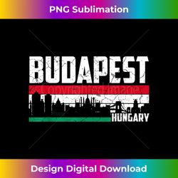 Budapest Skyline Hungary - Sublimation-Optimized PNG File - Spark Your Artistic Genius