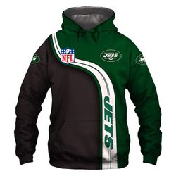 New York Jets Hoodie 3D Style5364 All Over Printed