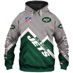 New York Jets Hoodie 3D Style5366 All Over Printed