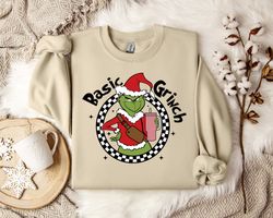Grinch Christmas Sweatshirt, Unisex Pullover, Comfy Winter Apparel, Soft Green Monster Sweater, Unique Holiday Gift, Cas