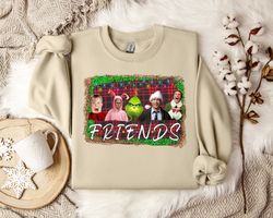 Seasonal Shenanigans Uplifting Friends Christmas Sweater 1