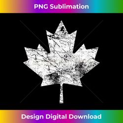 Canada Flag Retro Vintage Maple Leaf Proud Canadian - Innovative PNG Sublimation Design - Access the Spectrum of Sublimation Artistry