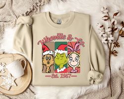 Whoville and Co Sweatshirt, Dr. Seuss Whoville Shirt, Holiday Crewneck, Christmas Sweater, Festive Whoville Clothing, Wh
