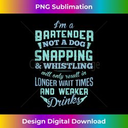 funny bartender gift be nice to bartenders mixologist tank top - minimalist sublimation digital file - crafted for sublimation excellence