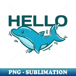 cute dolphin - Premium PNG Sublimation File - Stunning Sublimation Graphics