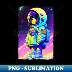 cute american baby astronaut girl - creative sublimation png download - stunning sublimation graphics