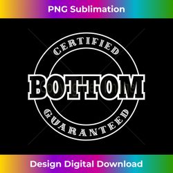Funny Gay Bottom Tank Top - Timeless PNG Sublimation Download - Enhance Your Art with a Dash of Spice