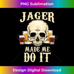 Funny Alcohol Jager Long Sleeve - Timeless PNG Sublimation Download - Tailor-Made for Sublimation Craftsmanship