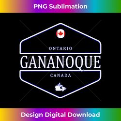 gananoque ontario canada tank top - vibrant sublimation digital download - ideal for imaginative endeavors
