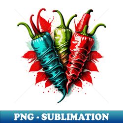 Red Hot Chilli Peppers - Unique Sublimation PNG Download - Perfect for Creative Projects