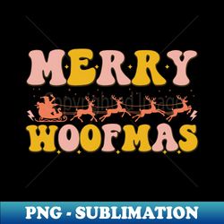 Merry Hooffmas - Vintage Sublimation PNG Download - Unleash Your Creativity