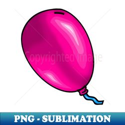 pink balloon - png transparent sublimation design - unleash your creativity