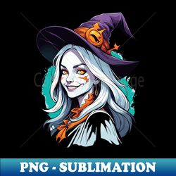 Smiling Witch - Instant PNG Sublimation Download - Unleash Your Inner Rebellion