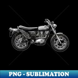 bsa b50 1971 motorcycle graphic - signature sublimation png file - perfect for sublimation mastery