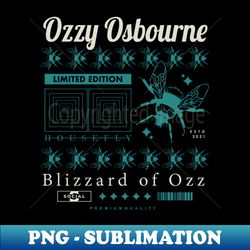 Ozzy Blizzard  Jet - PNG Transparent Sublimation Design - Create with Confidence