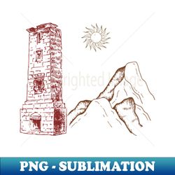 Tower - High-Quality PNG Sublimation Download - Vibrant and Eye-Catching Typography