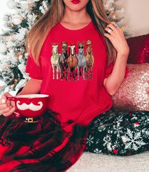 Horse Christmas Shirt, Western Christmas Horse Shirt, Womens Christmas Shirt, Funny Christmas Shirt, Horse Lover Gift