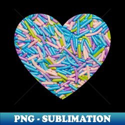 pastel candy heart photograph - png transparent sublimation design - defying the norms