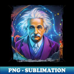Albert Einstein - Trendy Sublimation Digital Download - Bold & Eye-catching