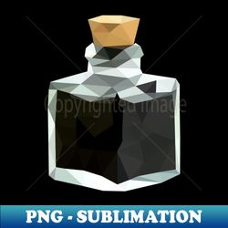Ink Bottle - Decorative Sublimation PNG File - Enhance Your Apparel with Stunning Detail