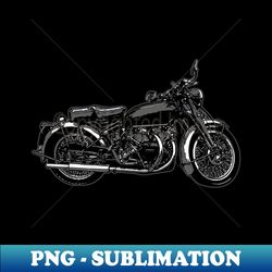 1951 vincent black shadow motorcycle graphic - png sublimation digital download - unleash your inner rebellion