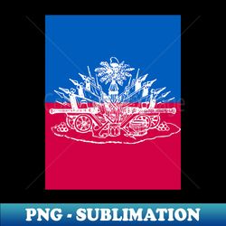 haitian flag - PNG Transparent Sublimation Design - Enhance Your Apparel with Stunning Detail