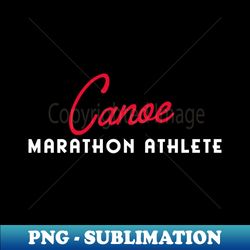 Canoe Marathon Athlete Retro Design - Premium PNG Sublimation File - Defying the Norms