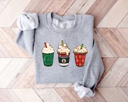 Christmas Coffee Sweatshirt, Christmas Latte Shirt, Coffee Lover Shirt, Christmas Shirts, Funny Coffee T-Shirt, Coffee L