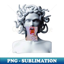 tthe modernity of the antiquity of the medusa - Modern Sublimation PNG File - Perfect for Sublimation Mastery