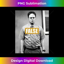 The Office Dwight False bar Long Sleeve - Sublimation-Optimized PNG File - Striking & Memorable Impressions