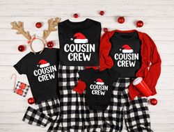 Cousin Crew Christmas Shirts, Christmas Shirt, Cousin Crew Hats Christmas Shirts, Christmas Pajamas, Family Matching Chr
