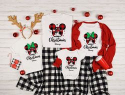 Custom Disney Merry Christmas Family Shirt,Disney Shirts,Christmas Family Shirts,Disney Christmas Group Shirt,Disney Chr