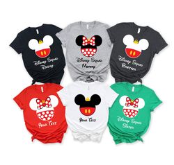 Custom Disneyland Christmas Shirt, Disney Christmas Shirts, Family Christmas Matching Shirt, Mickey and Minnie, Disney F