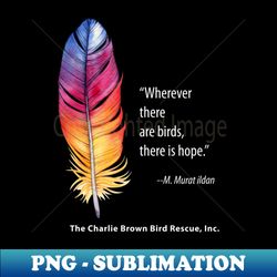 CB Hope Feather 3 - Modern Sublimation PNG File - Perfect for Creative Projects