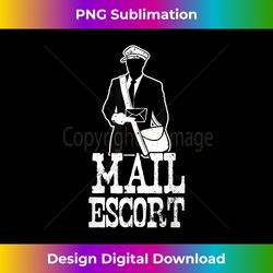 Mail Escort Postal Worker Scan Barcodes Delivery - Minimalist Sublimation Digital File - Lively and Captivating Visuals