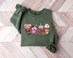 Cute Christmas Coffee Sweatshirt,Coffee Shirts,Christmas Shirt,Coffee Lover Shirt,Christmas Gift,Cute Christmas Shirts,C