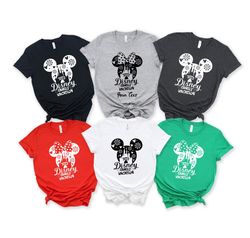 Disney Family Vacation 2023 Christmas Shirt, Disney Christmas Shirt, Disney Family Shirt,Family Trip Shirt,Mickey and Mi