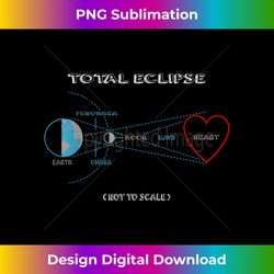 Total Eclipse Of The Heart Love Awesome Gift - Futuristic PNG Sublimation File - Crafted for Sublimation Excellence